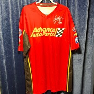 Advance Auto Parts Authentics Red and Black Racing Jersey